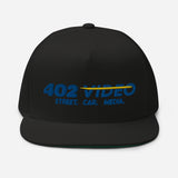 Hat's - Embroidered OG 402video Flat Bill Cap