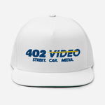 Hat's - Embroidered OG 402video Flat Bill Cap