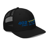 Hat's - Embroidered OG 402video Mesh Trucker Cap