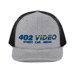 Hat's - Embroidered OG 402video Mesh Trucker Cap