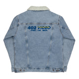 Jacket's - Embroidered OG 402video Black or White Denim (Front & Back Embroidered)